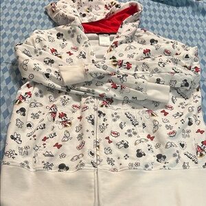 Disney Minnie Mouse print hoodie size large